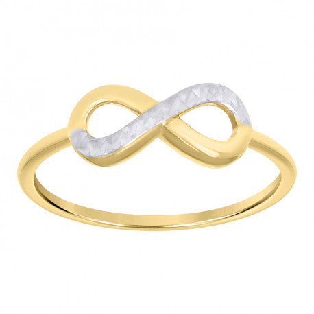 14kt Gold Ring Infinity Ring