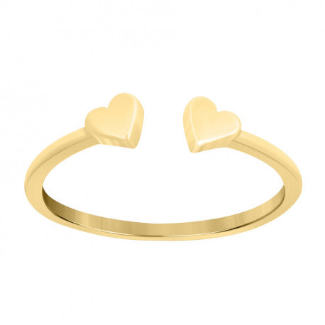 14K Heart Ring