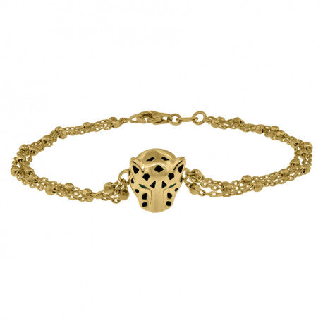 14kt Gold jaguar party bracelet