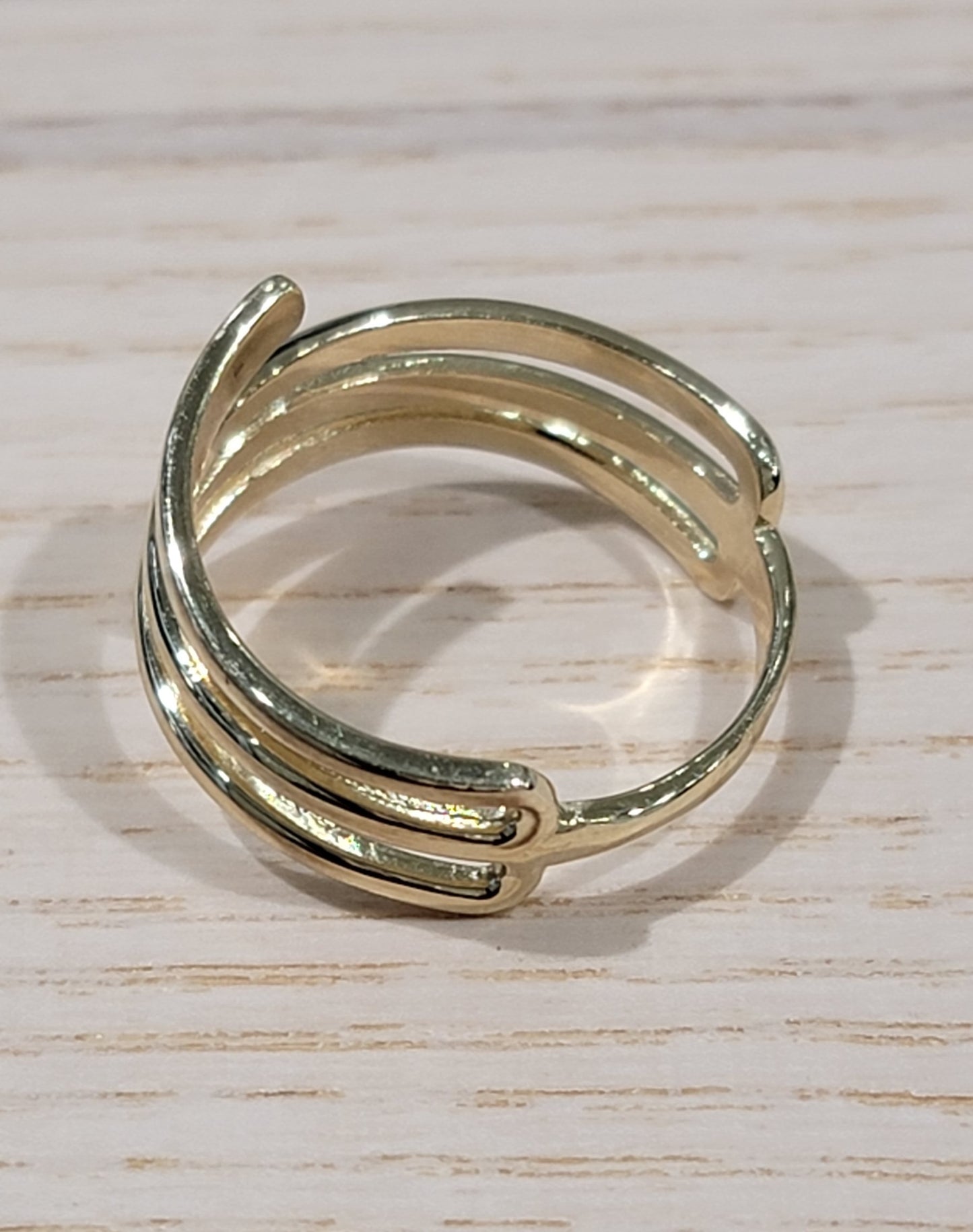Four Bar Ring 10k gold