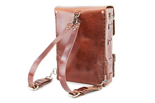 Buffalo Hide Bookbag Brown