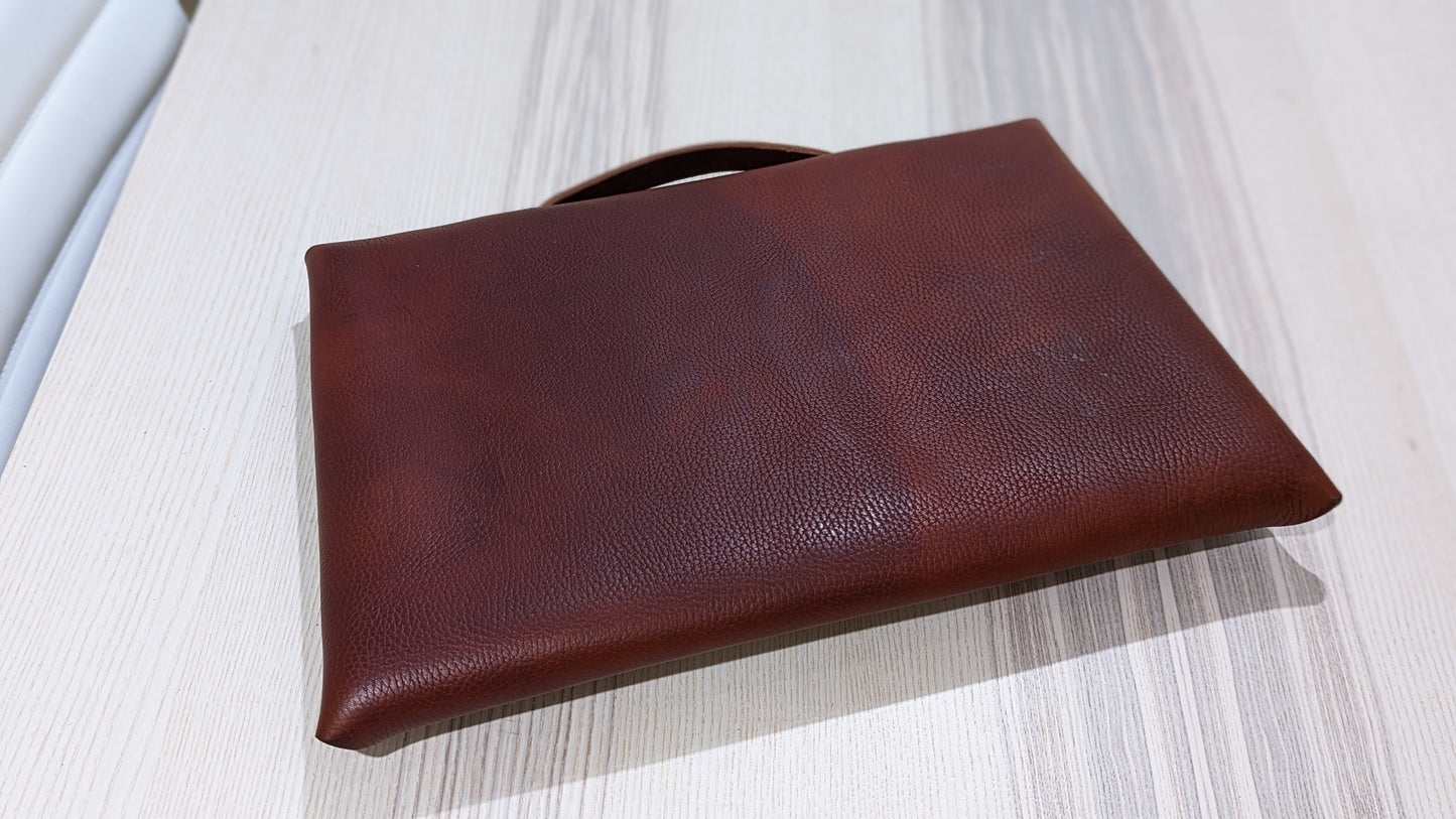 Buffalo Hide Brown Laptop Bag