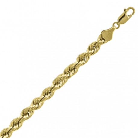 10kt Gold Rope Bracelet