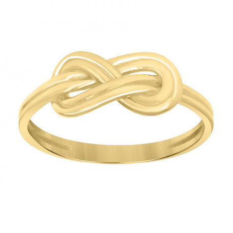 14kt Gold Infinity Loop